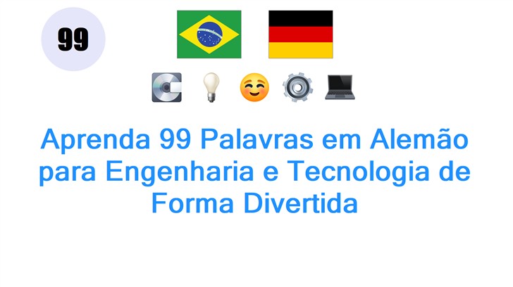 Aprenda 99 Palavras em Alemão para Engenharia e Tecnologia de Forma Divertida